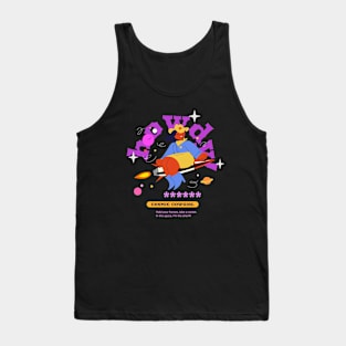 Howdy Cosmic Cowgirl Design Tank Top